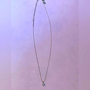 Diamond Silver Necklace